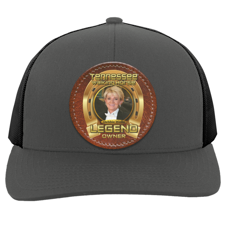 DEBBIE WELLS (TWH LEGENDS) HAT 104C Trucker Snap Back - Patch