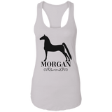 MORGAN STYLE 1 4HORSE NL1533 Ladies Ideal Racerback Tank