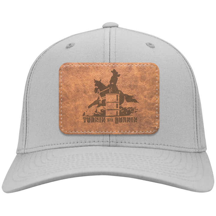 TURNIN AND BURNIN ON LEATHER CP80 Twill Cap - Patch