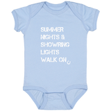 Summer Nights Showring Lights Walk On 4424 Infant Fine Jersey Bodysuit