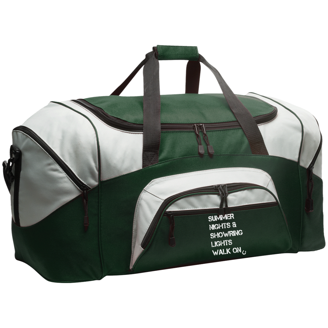 Summer Nights Showring Lights Walk On BG99 Colorblock Sport Duffel