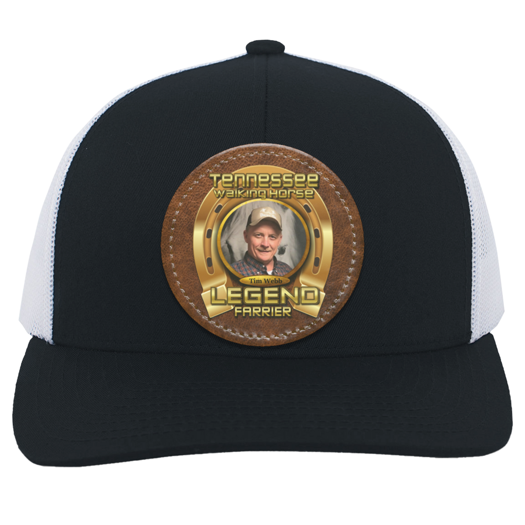 TIM WEBB (TWH LEGENDS) HAT 104C Trucker Snap Back - Patch