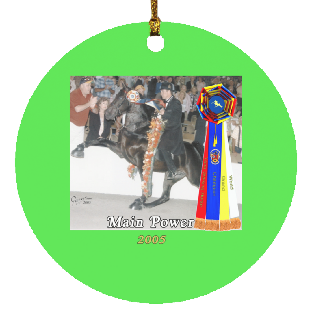 WGC MAIN POWER SUBORNC Circle Ornament