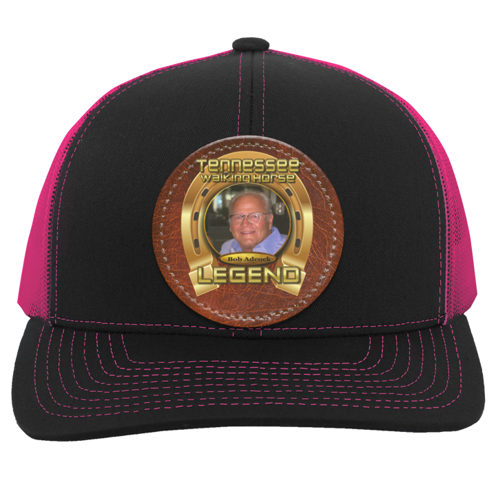 BOB ADCOCK (TWH LEGENDS) HAT 104C Trucker Snap Back - Patch
