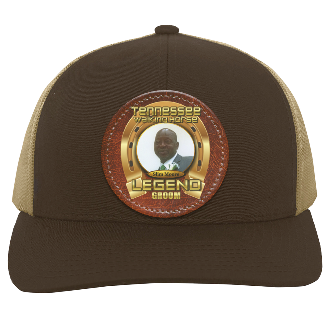 SLIM MOORE (TWH LEGENDS)HAT 104C Trucker Snap Back - Patch
