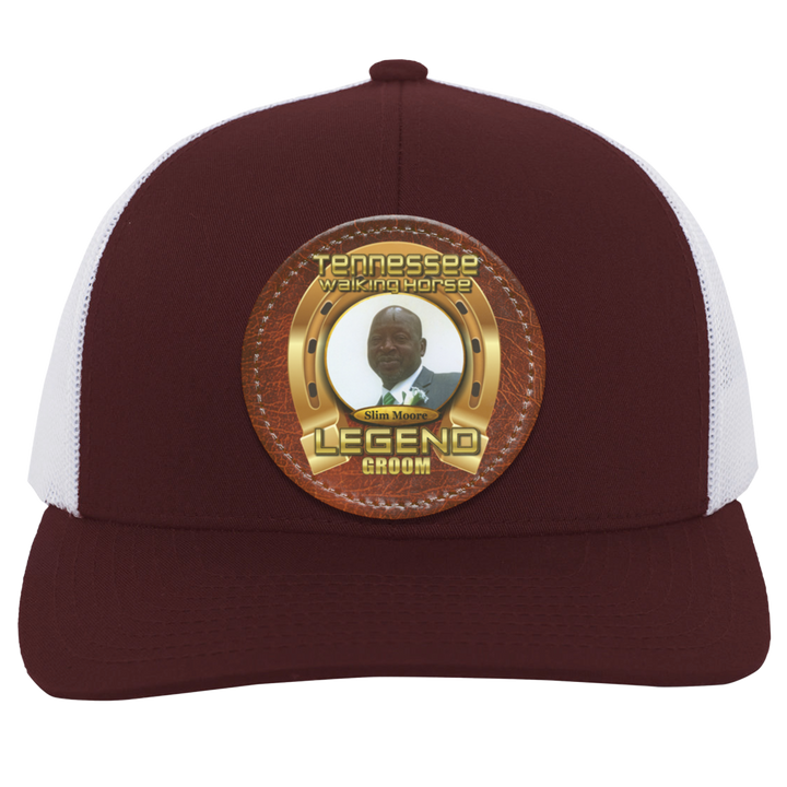 SLIM MOORE (TWH LEGENDS)HAT 104C Trucker Snap Back - Patch