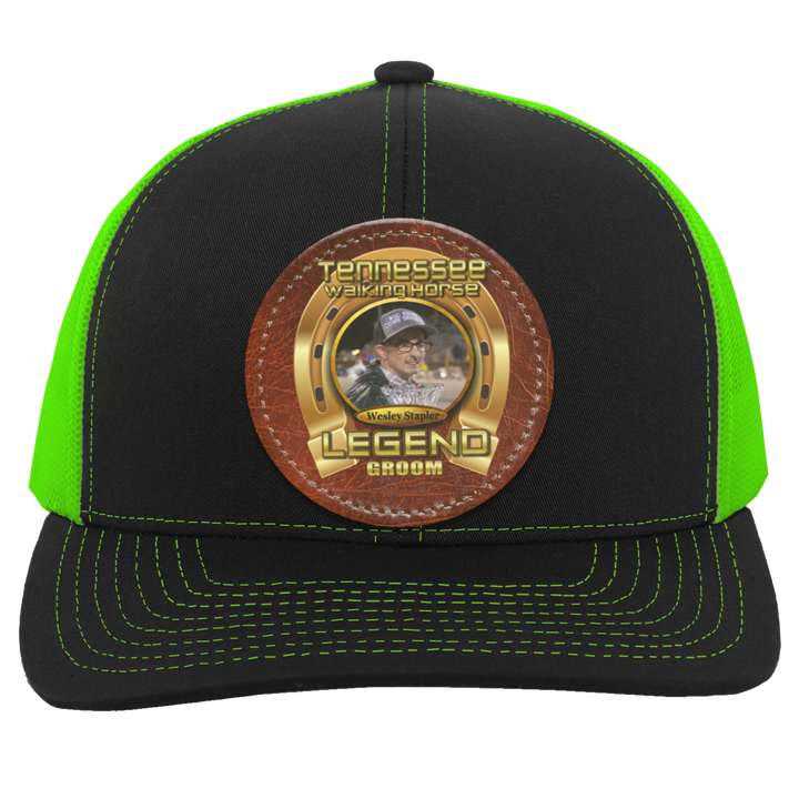 WESLEY STAPLER (TWH LEGENDS) HAT 104C Trucker Snap Back - Patch