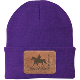 MISSOURI FOX TROTTER ON LEATHER CP90 Knit Cap - Patch