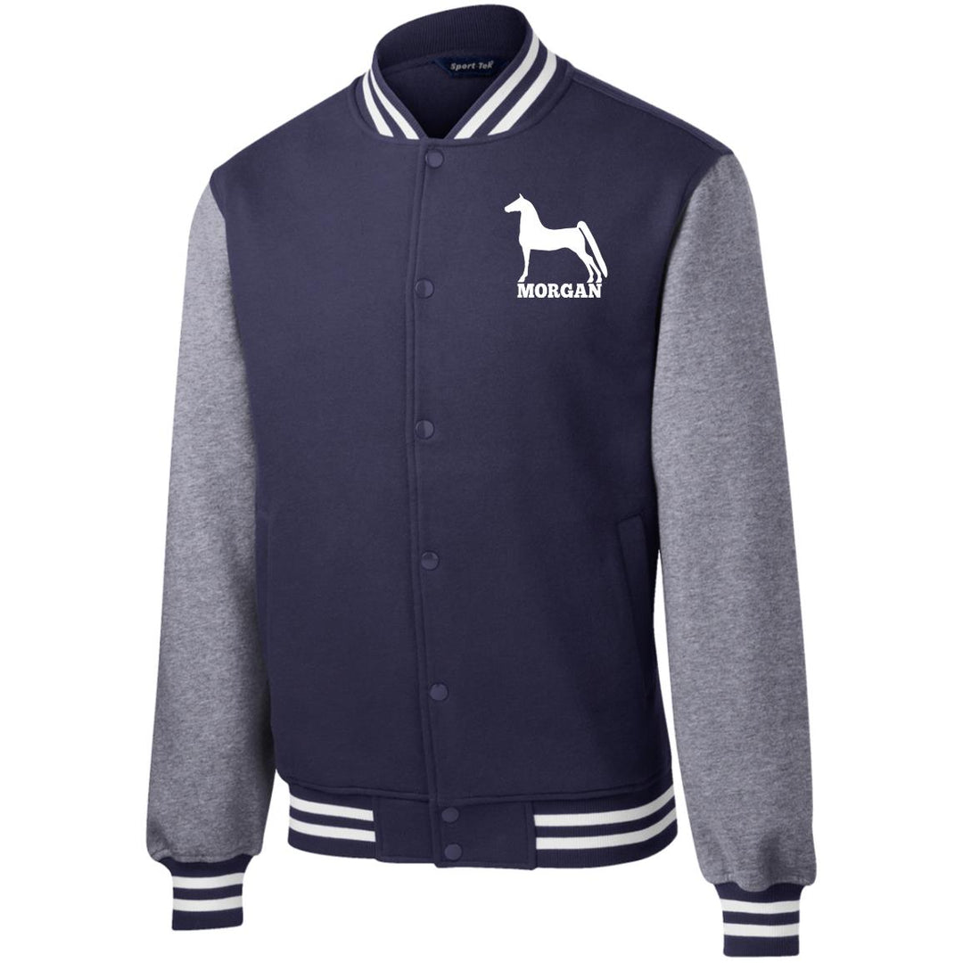 Morgan ST270 Fleece Letterman Jacket