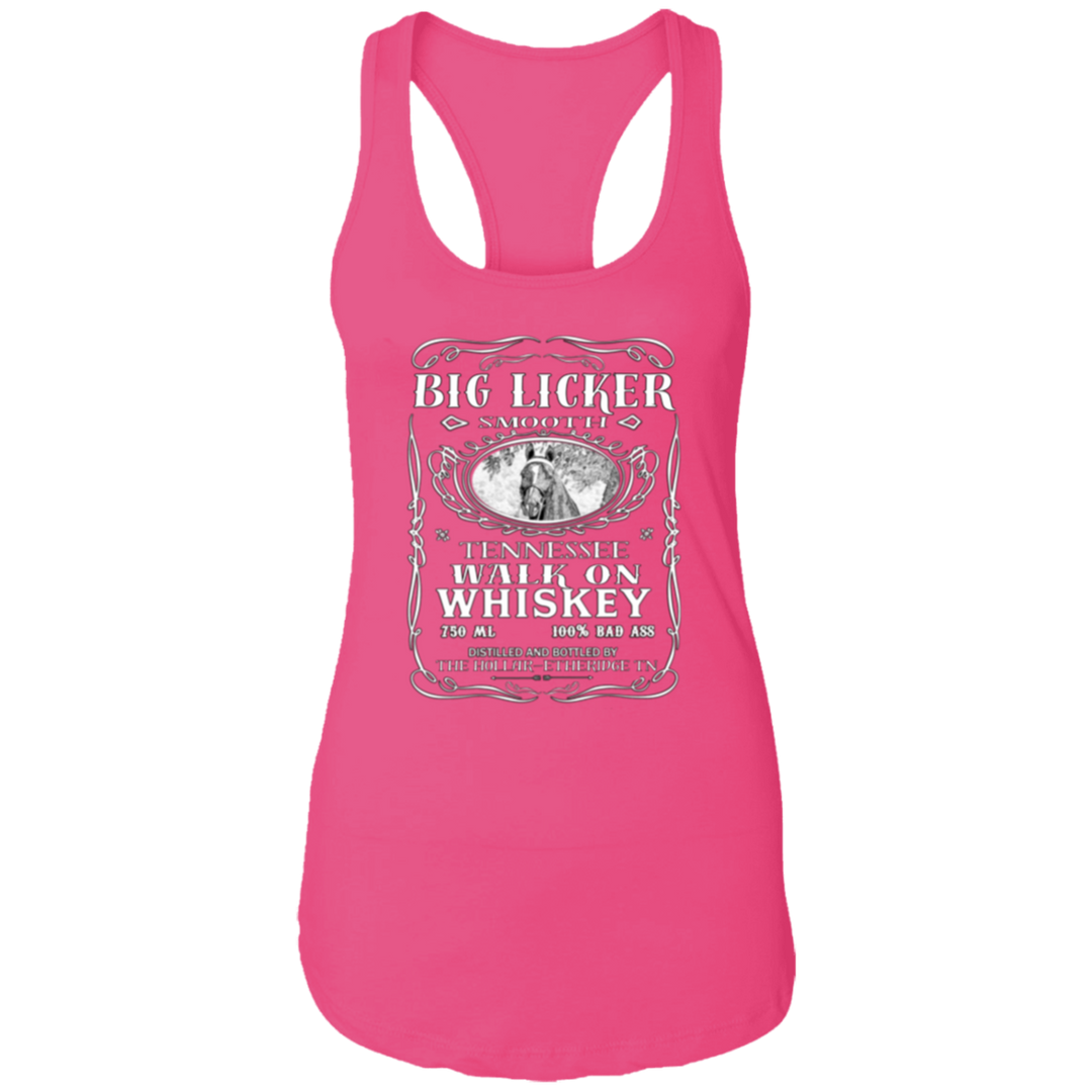 BIG LICKER SMOOTH NL1533 Ladies Ideal Racerback Tank