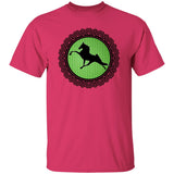 TWH PERFORMANCE LIME GREEN BLACK LACE G500 5.3 oz. T-Shirt