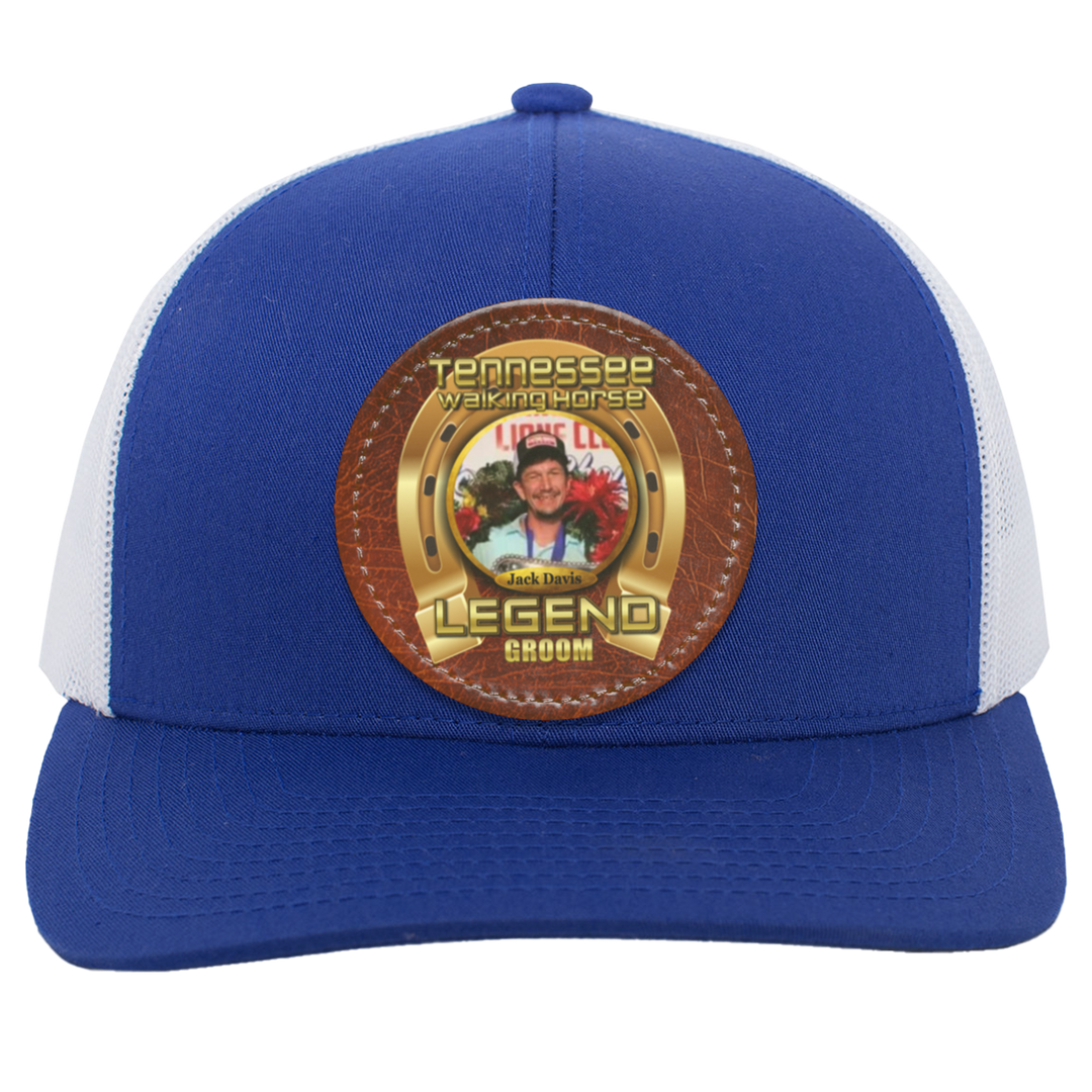 JACK DAVIS (TWH LEGENDS) HAT 104C Trucker Snap Back - Patch