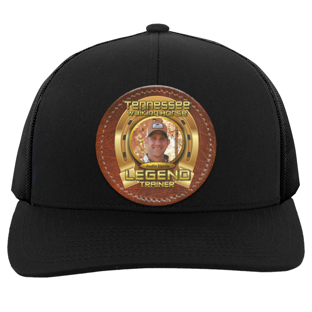 JUSTIN HARRIS (TWH LEGENDS) HAT 104C Trucker Snap Back - Patch