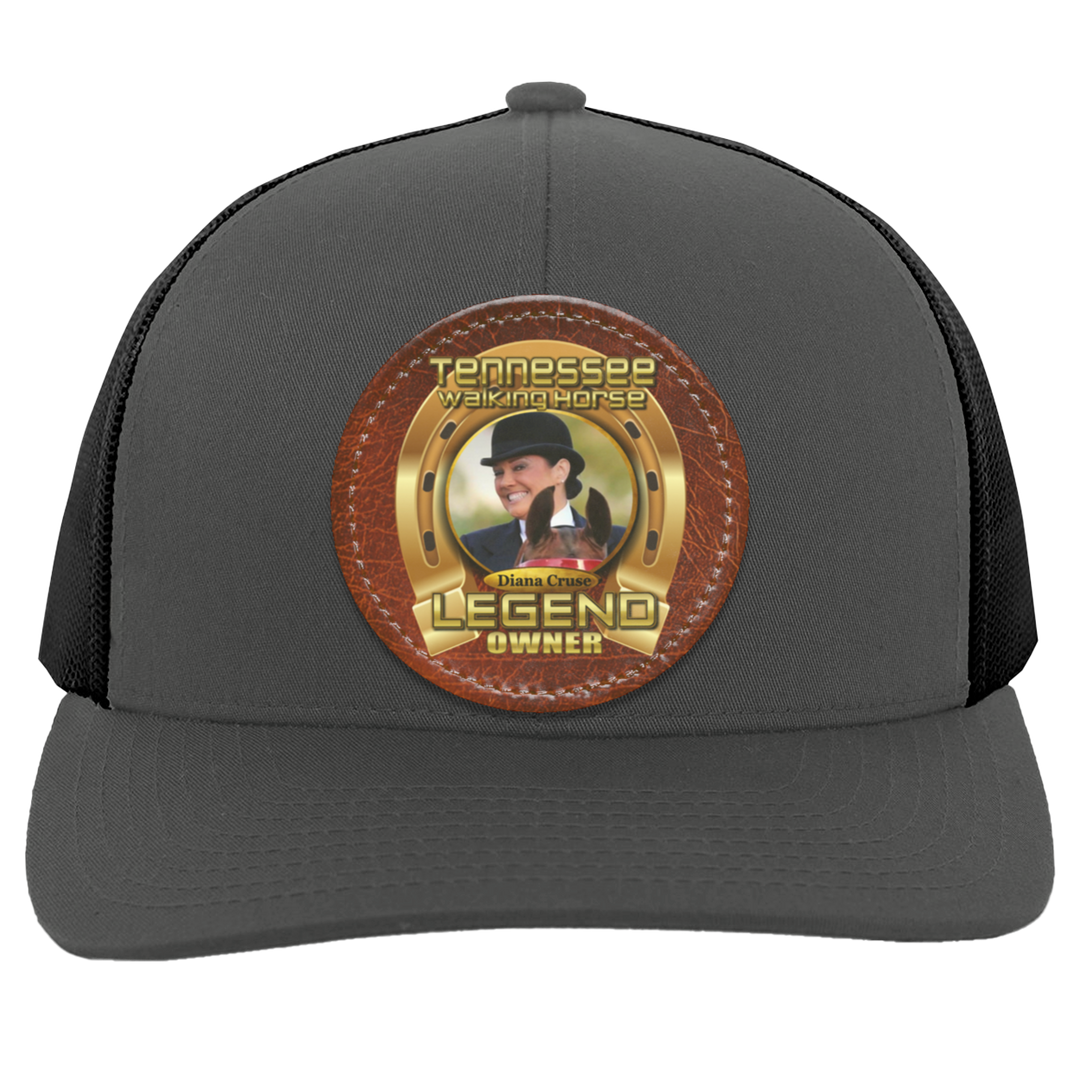 DIANA CRUSE (TWH LEGENDS) HAT 104C Trucker Snap Back - Patch