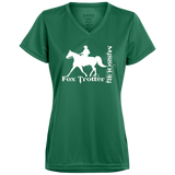 MISSOURI FOX TROTTER (white) 4HORSE 1790 Ladies’ Moisture-Wicking V-Neck Tee