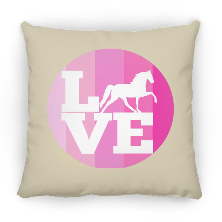 LOVE TWH PLEASURE SHADES OF PINK ZP14 Small Square Pillow