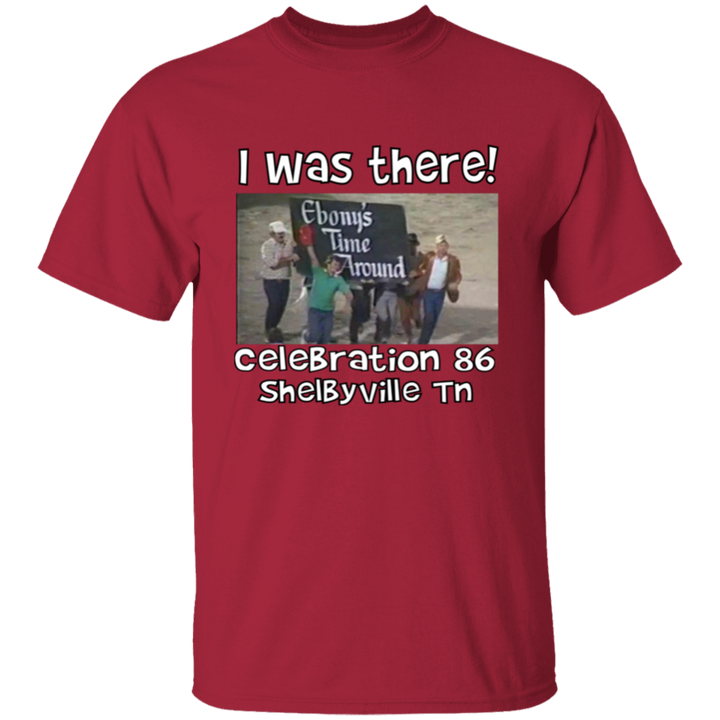 I WAS THERE CELEBRATION 86 G500 5.3 oz. T-Shirt