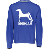 Morgan 698HBM Dri-Power Fleece Crewneck Sweatshirt