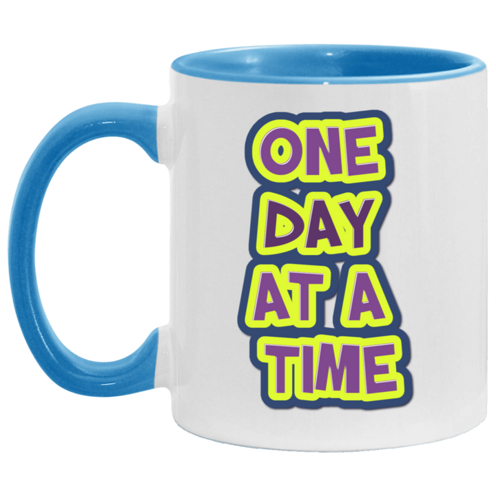 ONE DAY AT A TIME (RECOVERY) AM11OZ 11 oz. Accent Mug