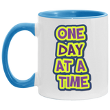 ONE DAY AT A TIME (RECOVERY) AM11OZ 11 oz. Accent Mug