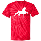 American Saddlebred (white) CD100 100% Cotton Tie Dye T-Shirt