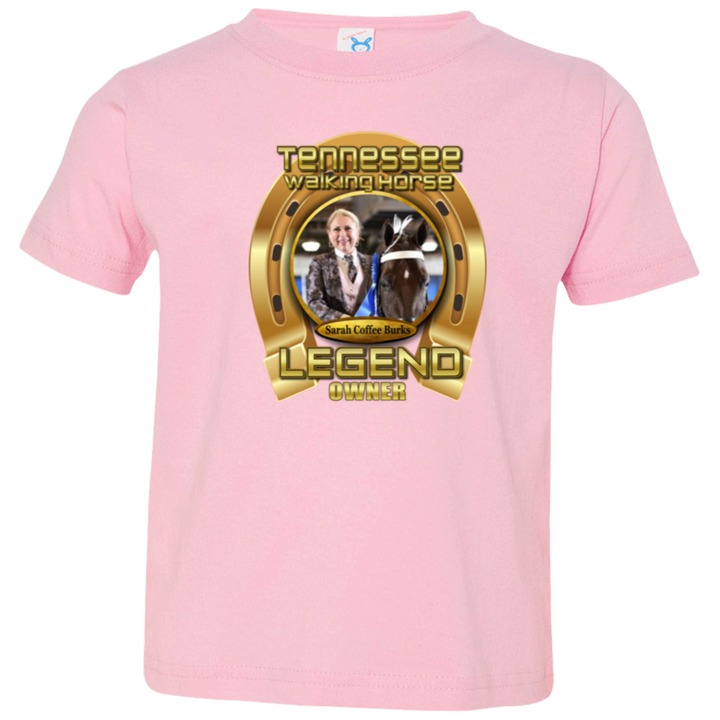 SARAH COFFEE BURKS (TWH LEGENDS) 3321 Toddler Jersey T-Shirt