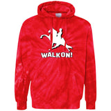 Walk On CD877 Unisex Tie-Dyed Pullover Hoodie