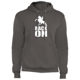 RACK ON RACKING (WHITE ART) PC78H Core Fleece Pullover Hoodie