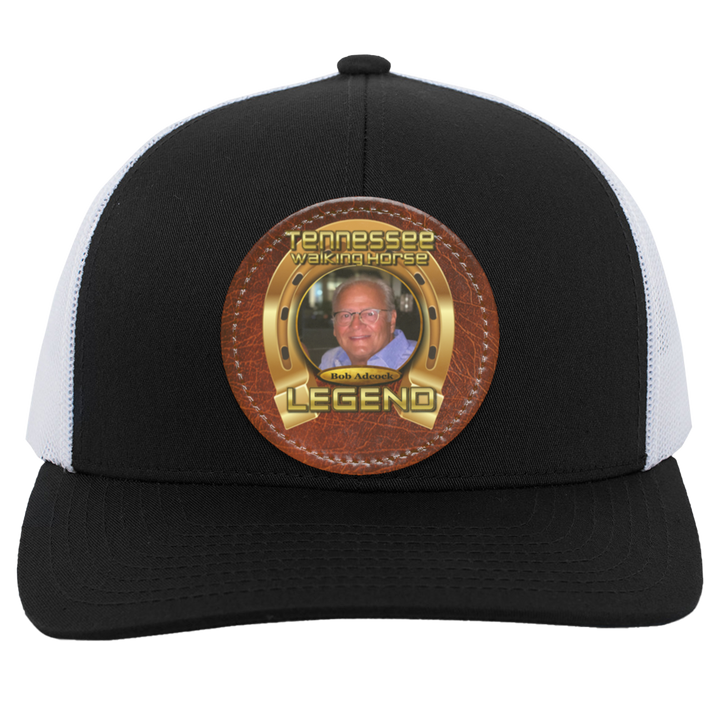 BOB ADCOCK (TWH LEGENDS) HAT 104C Trucker Snap Back - Patch