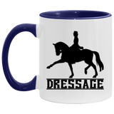Dressage style 1 4HORSE AM11OZ 11 oz. Accent Mug
