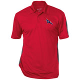 Rebel on the Rail Tennessee Walking Horse Performance ST695 Performance Textured Three-Button Polo