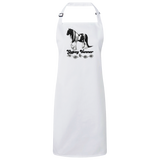 GYPSY VANNER 4HORSE (BLACK LETTERS) RP150 Sustainable Unisex Bib Apron