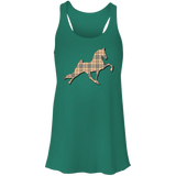 TENNESSEE WALKING PERFORMANCE HORSE  (BURBURY) B8800 Flowy Racerback Tank