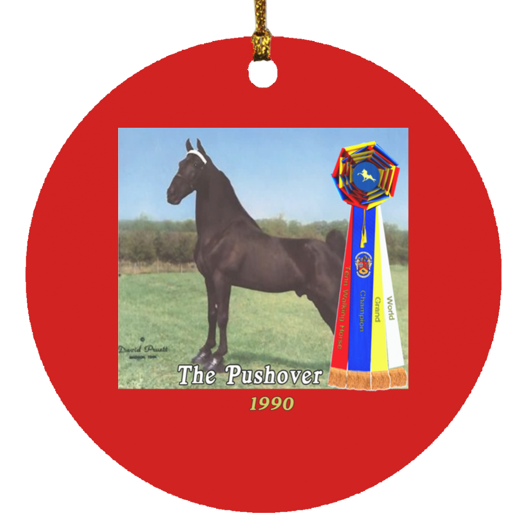 WGC THE PUSHOVER SUBORNC Circle Ornament
