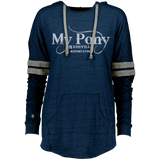 MY PONY NASHVILLE 229390 Ladies Hooded Low Key Pullover
