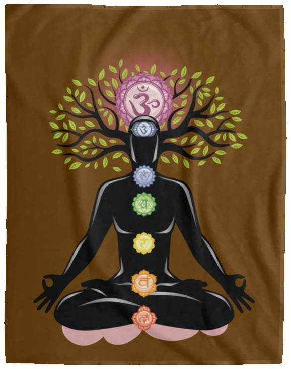 CHAKRAS PLUSH BLANKET (12 STYLES AND SIZES)