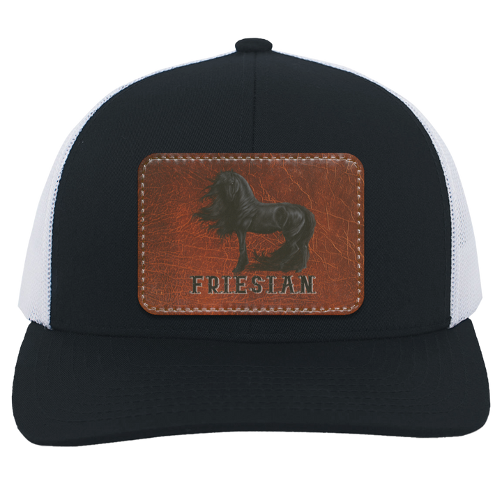 FRIESIAN ON LEATHER 104C Trucker Snap Back - Patch
