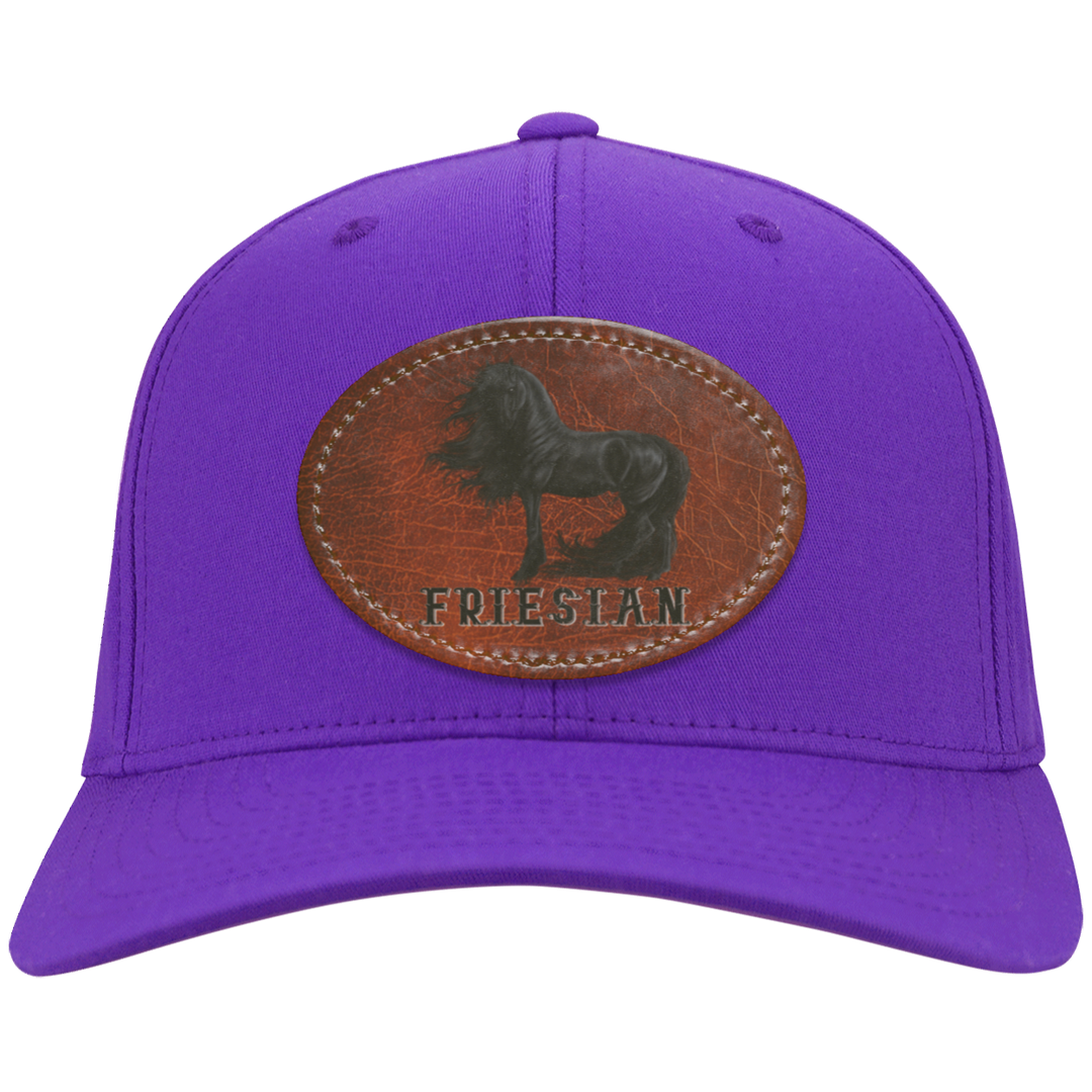 FRIESIAN ON LEATHER CP80 Twill Cap - Patch
