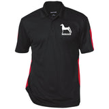 Morgan ST695 Performance Textured Three-Button Polo