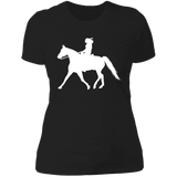 Missouri Fox Trotter LADY FINAL ART WHITE NL3900 Ladies' Boyfriend T-Shirt