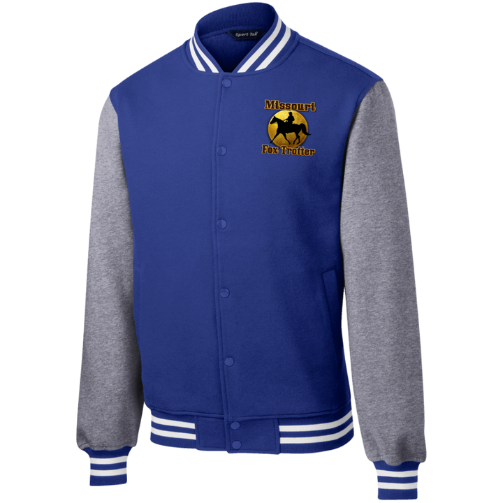 MISSOURI FOX TROTTER 1 ST270 Fleece Letterman Jacket