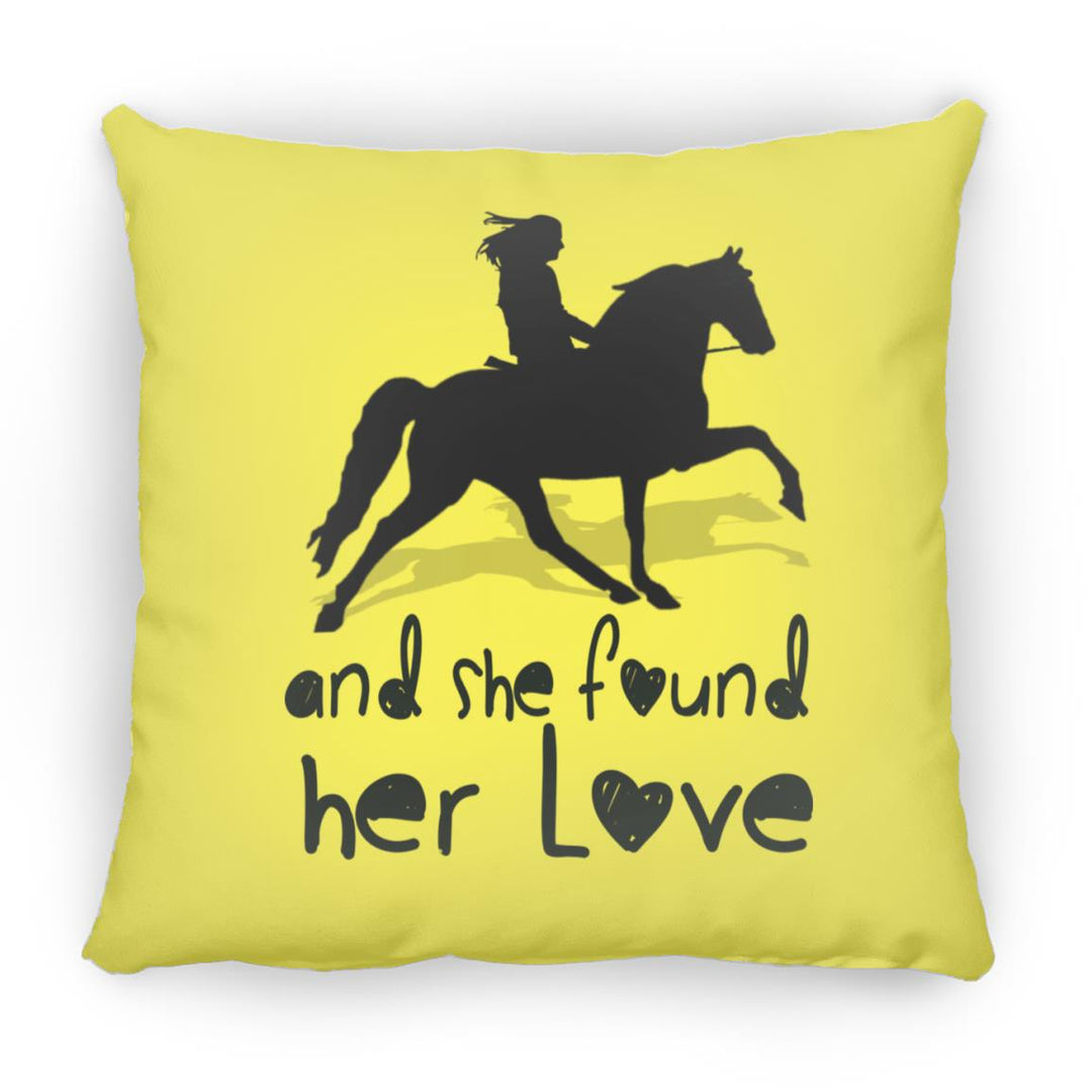 SHE FOUND HER LOVE (TWH pleasure)Bblack art ZP16 Medium Square Pillow