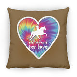 SHE FOUND HER LOVE TWH PLEASURE HEART ZP14 Small Square Pillow