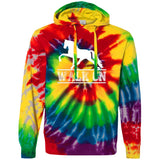 Walk On TWH Pleasure CD877 Unisex Tie-Dyed Pullover Hoodie