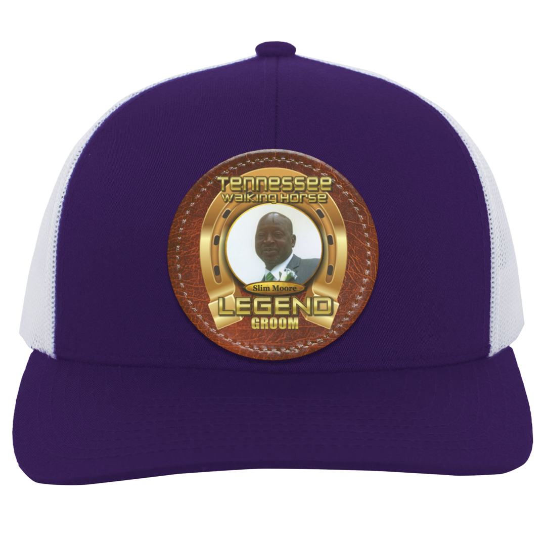 SLIM MOORE (TWH LEGENDS)HAT 104C Trucker Snap Back - Patch