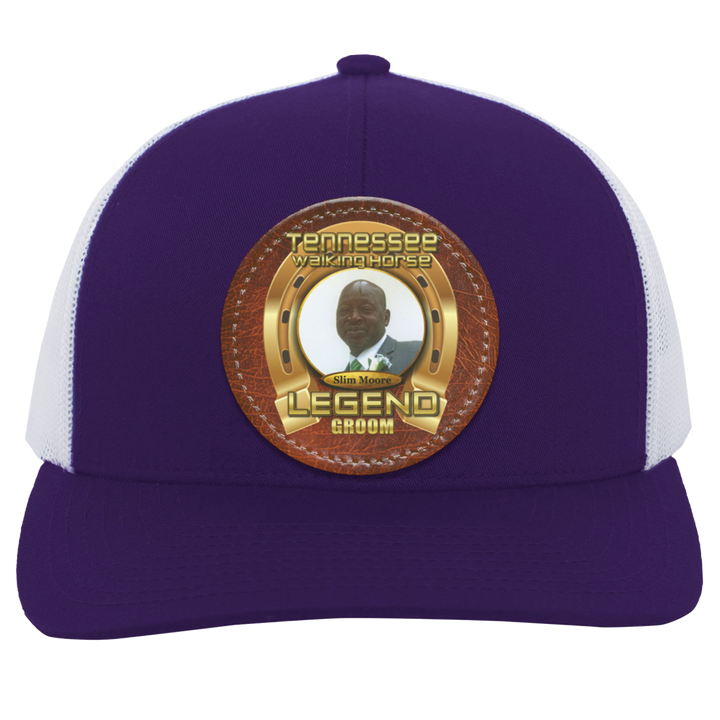 SLIM MOORE (TWH LEGENDS)HAT 104C Trucker Snap Back - Patch