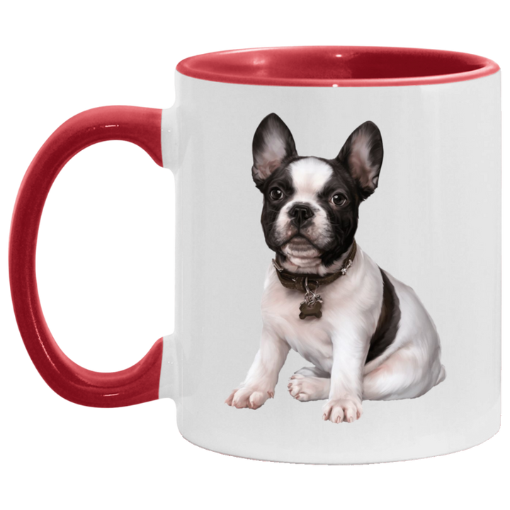FRENCHIE PUPPY (5) AM11OZ 11 oz. Accent Mug