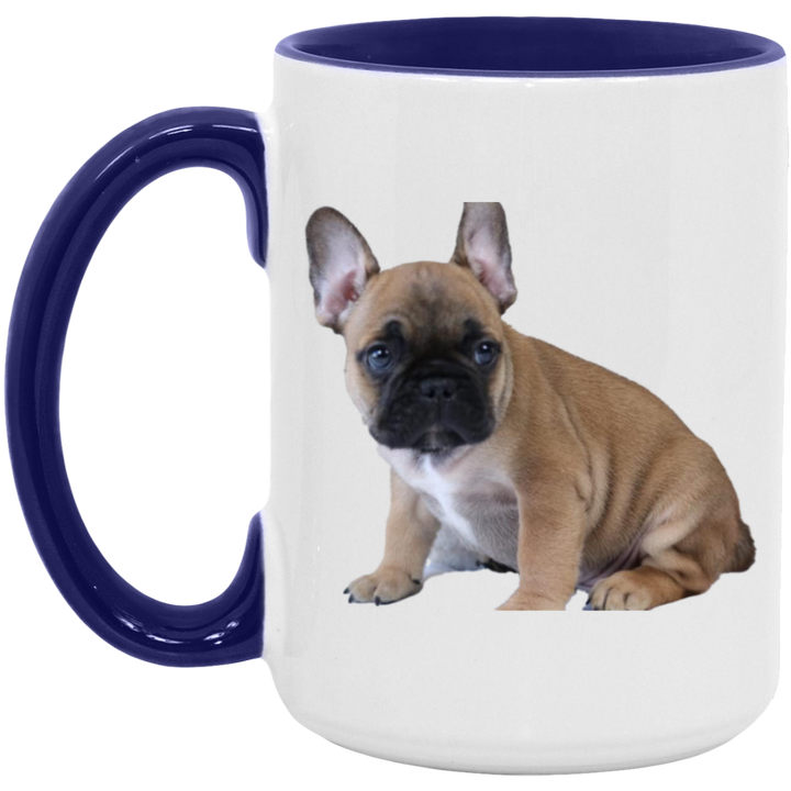 FRENCHIE PUPPY (4) AM15OZ 15oz. Accent Mug