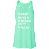 Summer Nights Showring Lights Walk On B8800 Flowy Racerback Tank