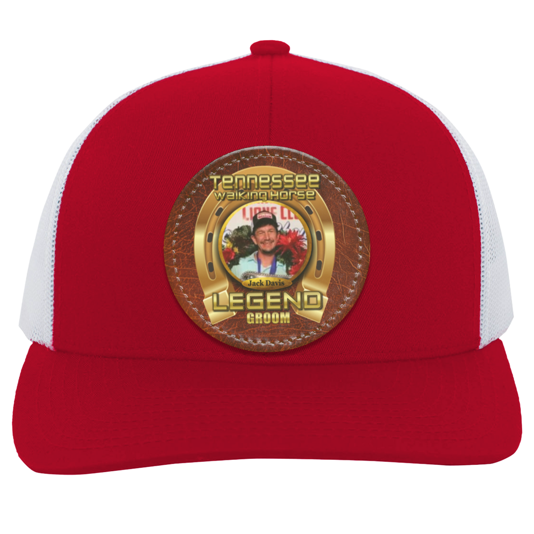 JACK DAVIS (TWH LEGENDS) HAT 104C Trucker Snap Back - Patch